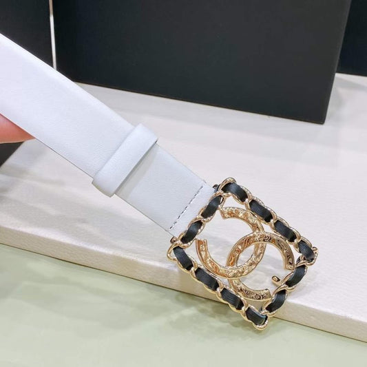 Chanel CC Classic Leather Belt WB001166