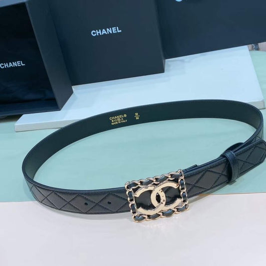 Chanel CC Classic Leather Belt WB001168