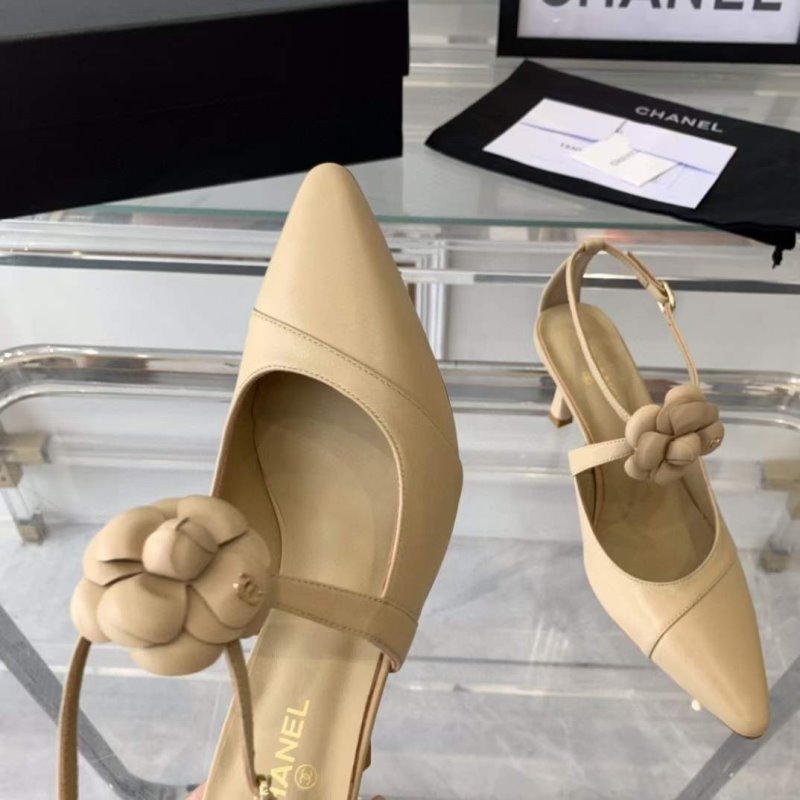 Chanel Camellia Sandals SH00080