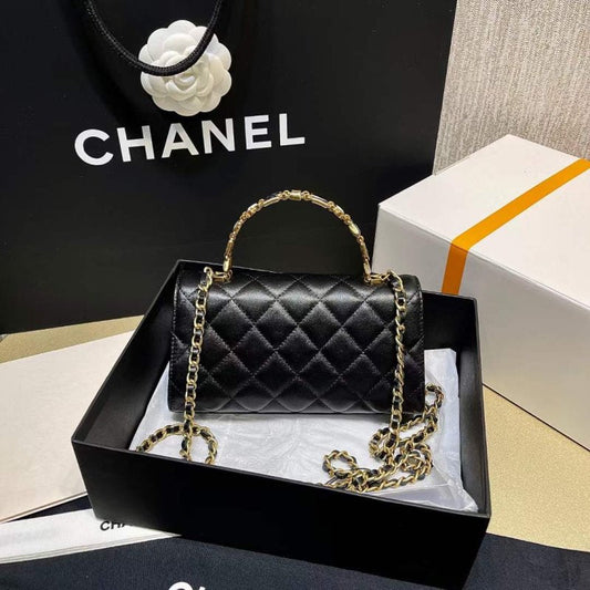 Chanel Enamel Handle Bag BG02138