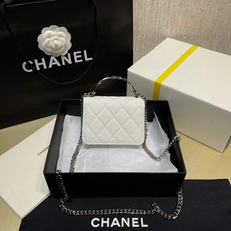 Chanel Enamel Handle Bag BG02146