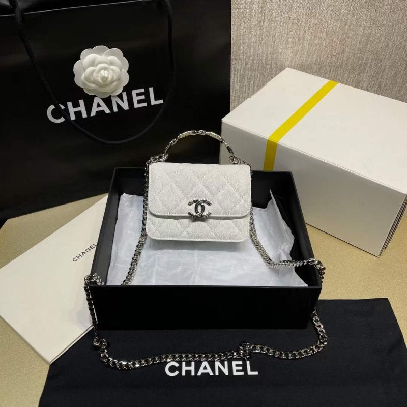 Chanel Enamel Handle Bag BG02146
