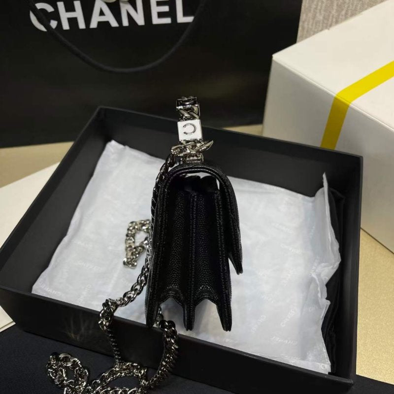 Chanel Enamel Handle Bag BG02147