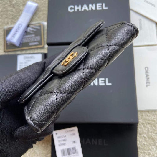 Chanel Leather Wallet WB001278