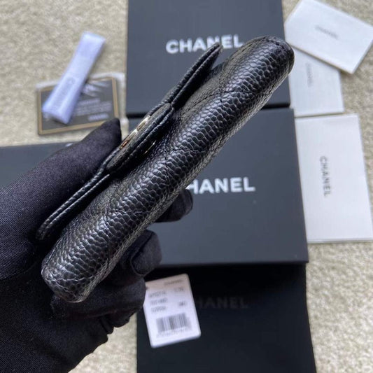 Chanel Leather Wallet WB001279