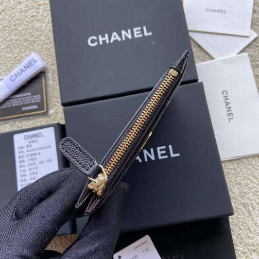 Chanel Leather Wallet WB001288
