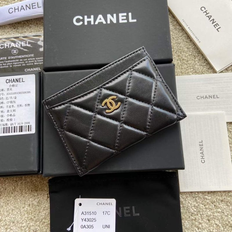 Chanel Leather Wallet WB001292