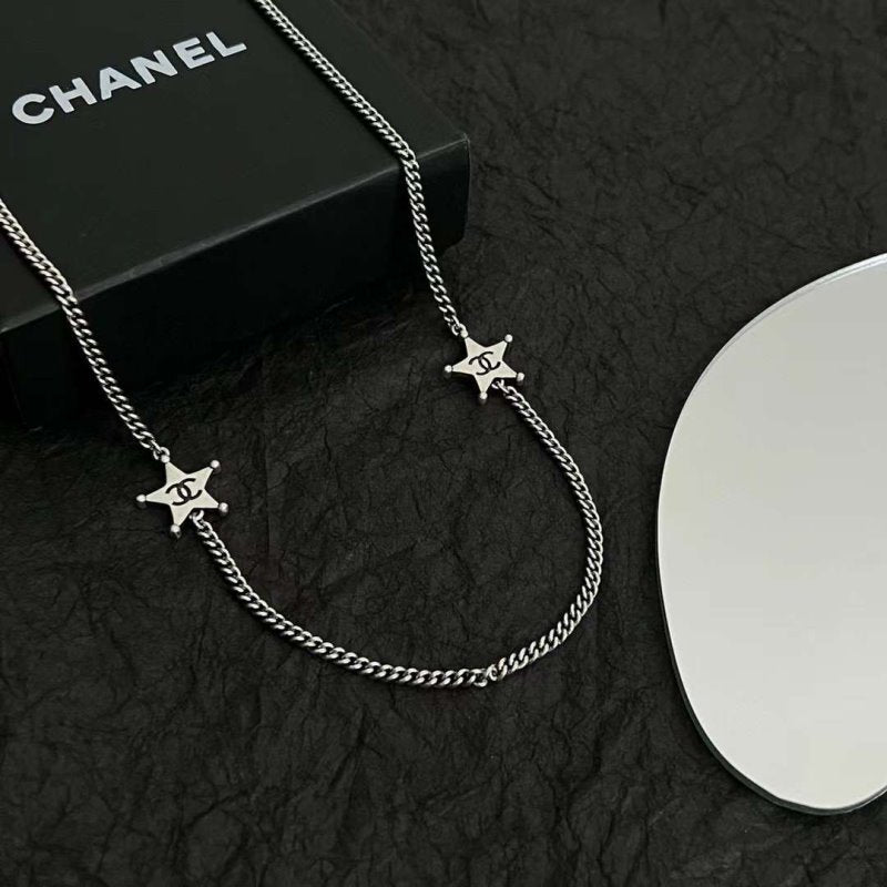 Chanel Medieval Double C Necklace JWL00185