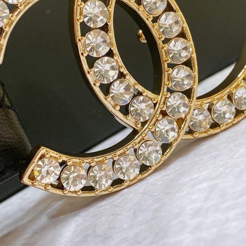 Chanel Rhinstone CC Cowhide Belt WB001175