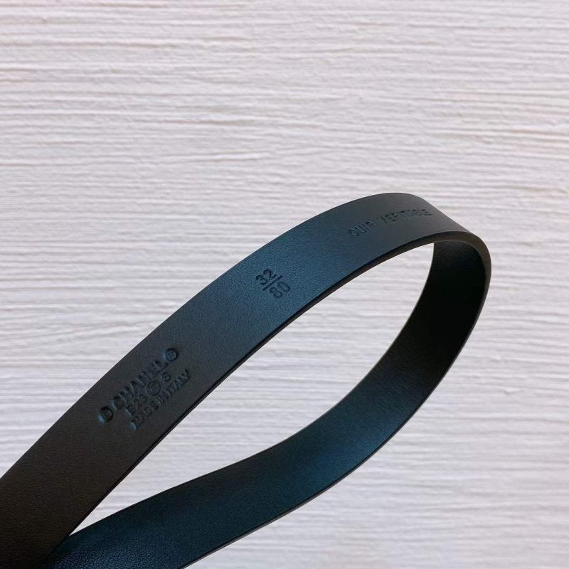 Chanel Rhinstone CC Cowhide Belt WB001187