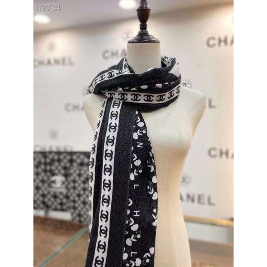 Chanel Silk and Cashmere Scarf SS001217