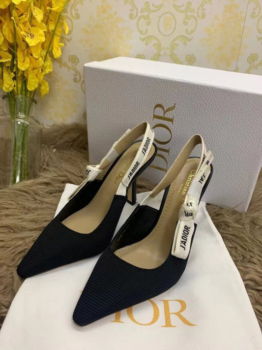 Dior Black Heeled Sandals SHS02525