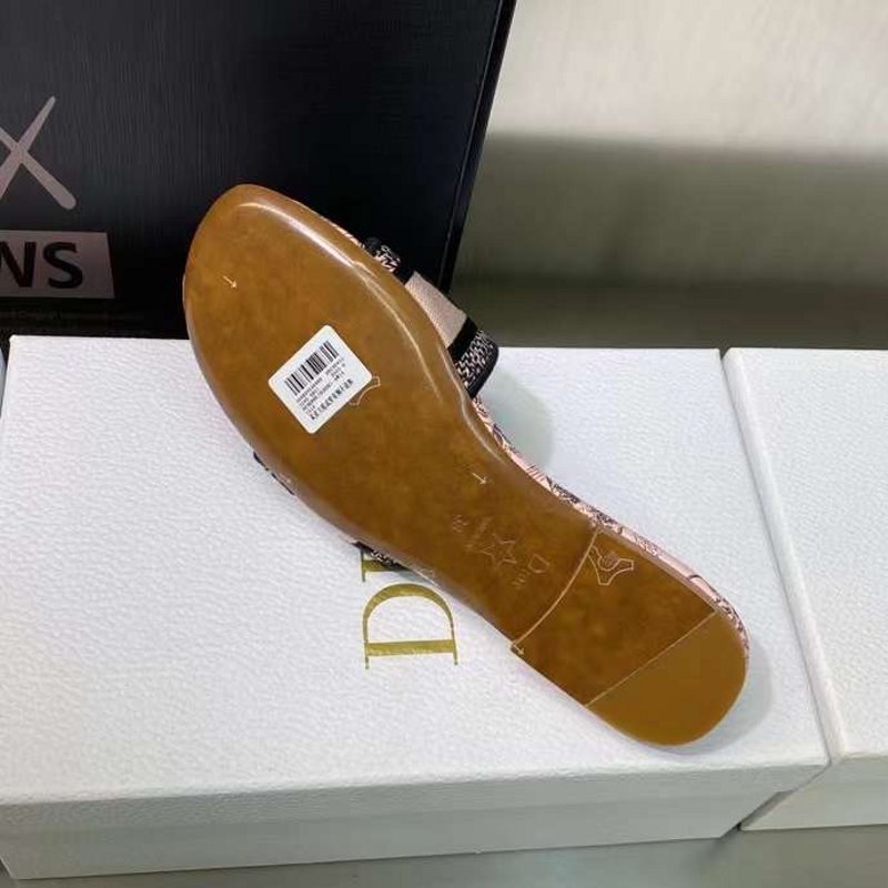 Dior Flat Sandals SHS05208