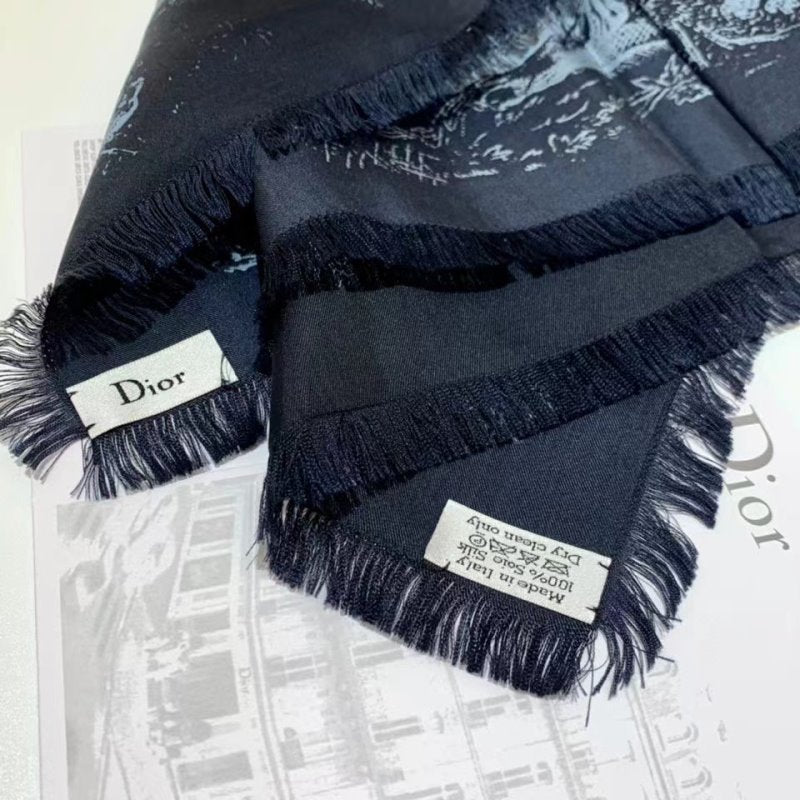 Dior Mulberry Silk Scarf SS005761
