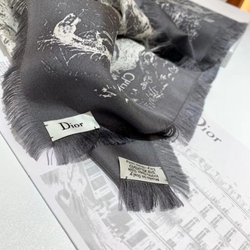 Dior Mulberry Silk Scarf SS005762