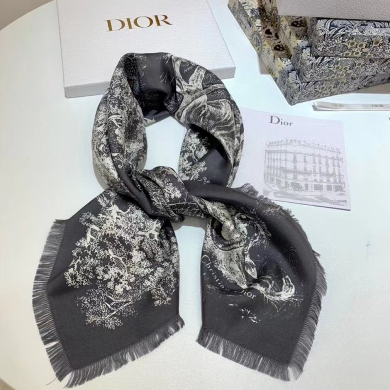 Dior Mulberry Silk Scarf SS005762