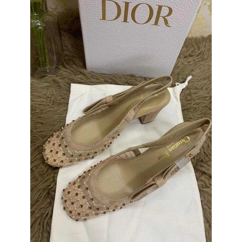 Dior Sling Back Pumps SHS03527