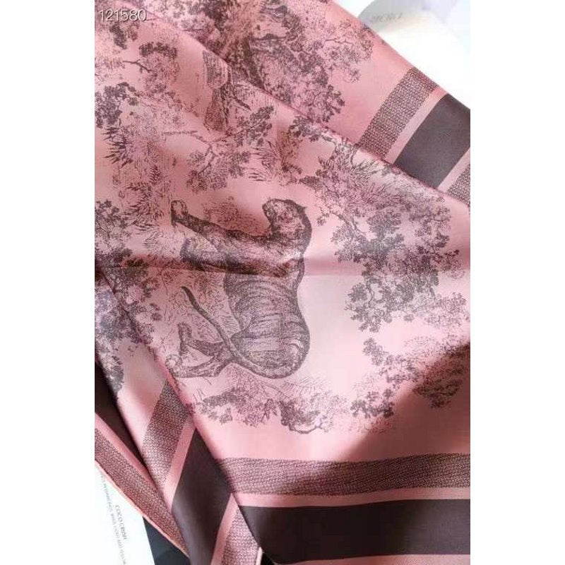 Dior Muberry Silk Square Scarf SS001006