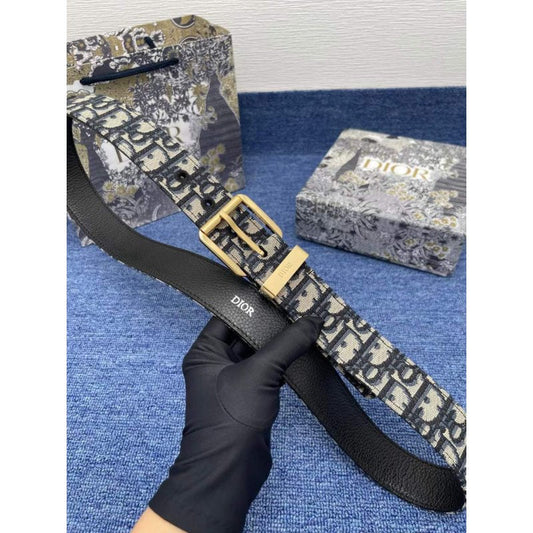 Dior Pin Buckle Leather Belt WB001189