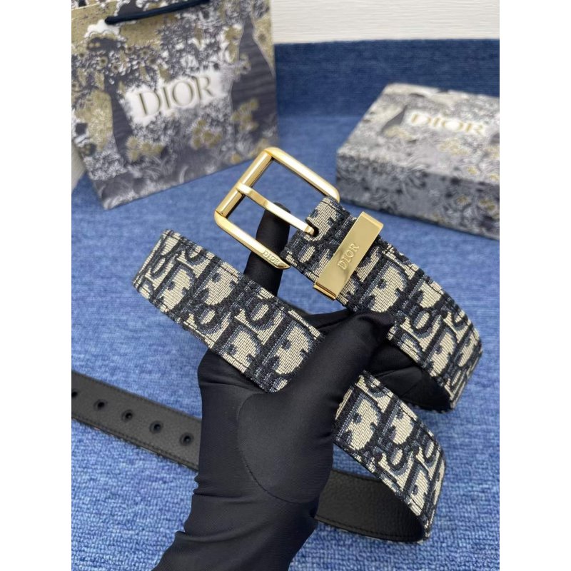 Dior Pin Buckle Leather Belt WB001189