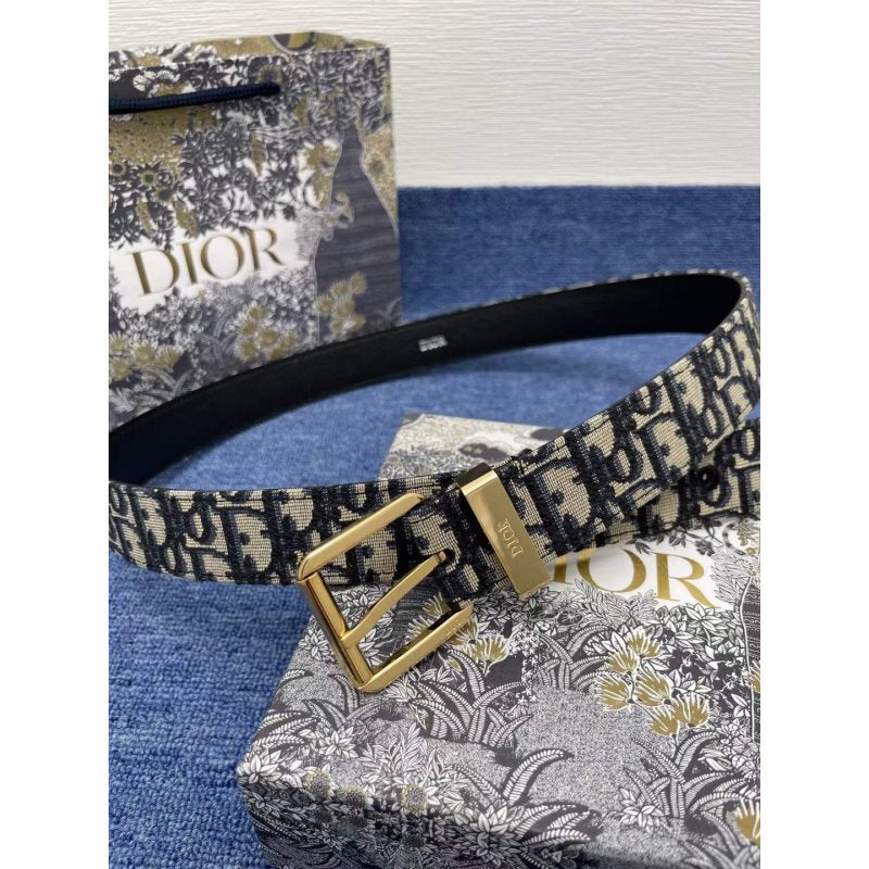Dior Pin Buckle Leather Belt WB001189