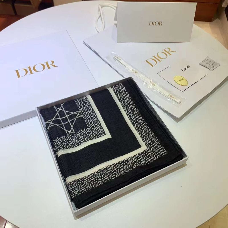 Dior Silk Cashmere Scarf SS001000