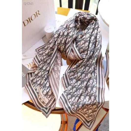 Dior Silk Cashmere Square Scarf SS001003