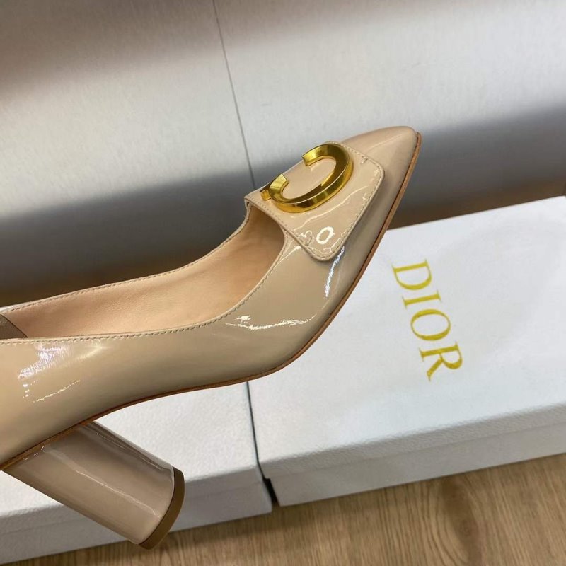 Dior Square Head Single Shoes SH00146