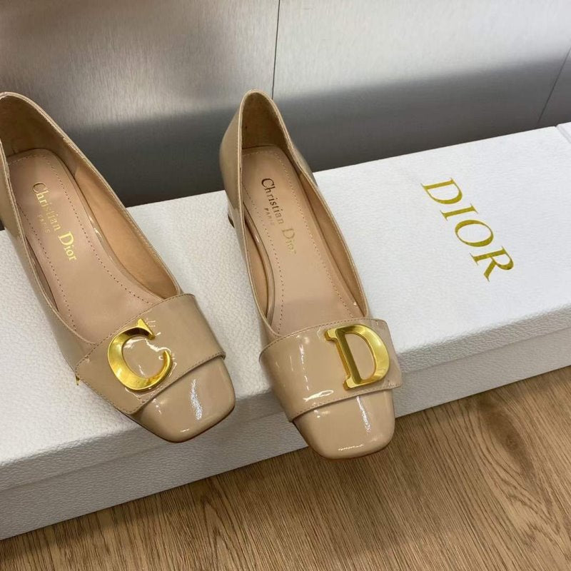 Dior Square Head Single Shoes SH00147