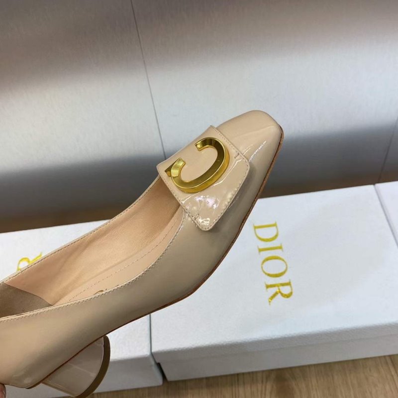 Dior Square Head Single Shoes SH00147