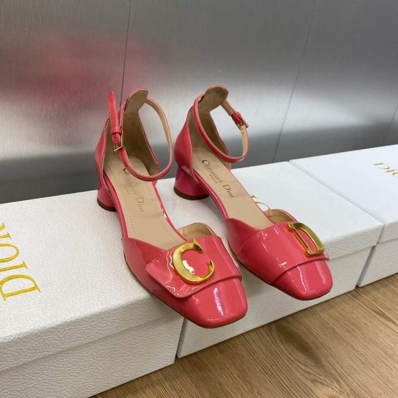 Dior Square Head Single Shoes SH00151