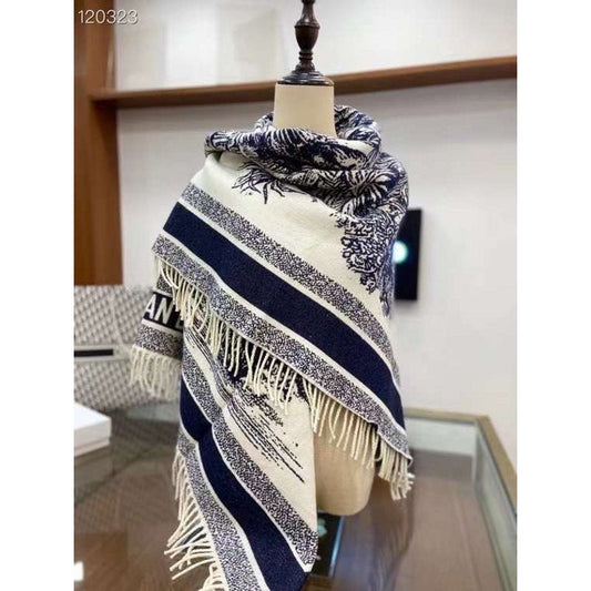 Dior Wool and Cashmere Square Scarf SS001009