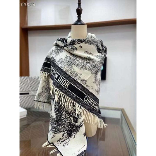 Dior Wool and Cashmere Square Scarf SS001010