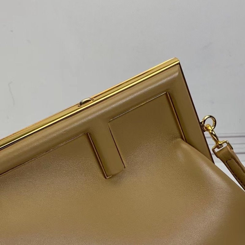 Fendi Beige Small Leather Bag BFND9912