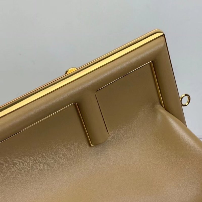 Fendi Beige Small Leather Bag BFND9914