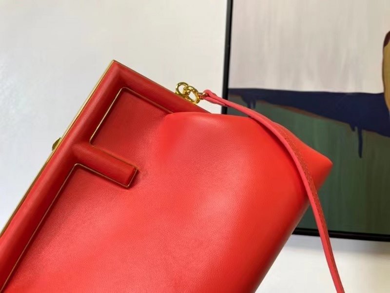 Fendi Red Leather Bag BFND9947
