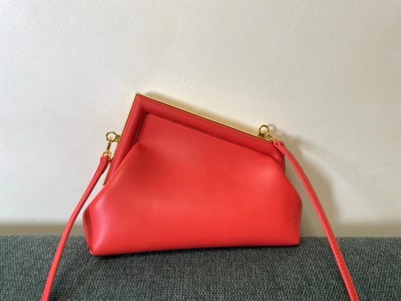 Fendi Red Leather Bag BFND9947
