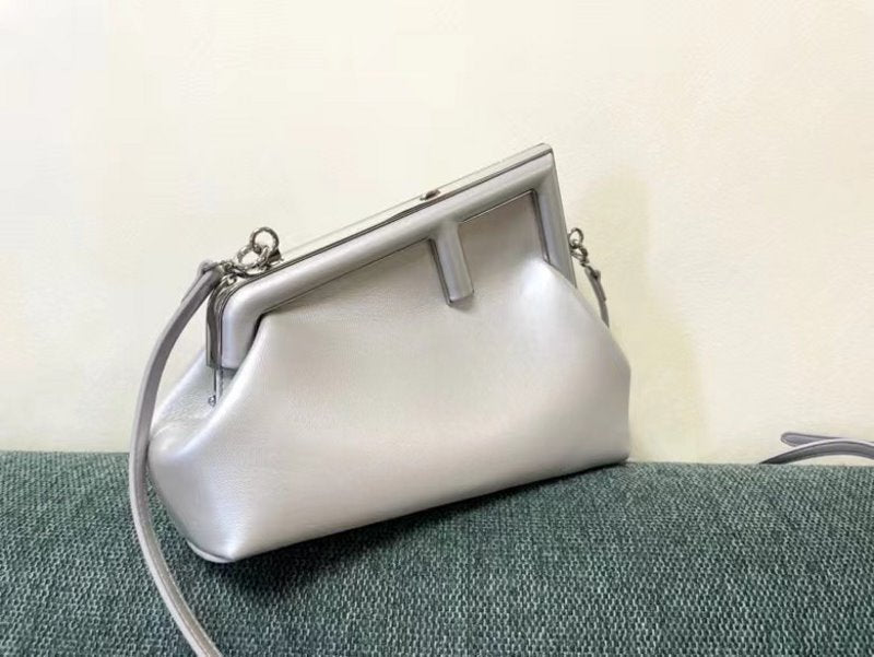 Fendi White Leather Bag BFND9946