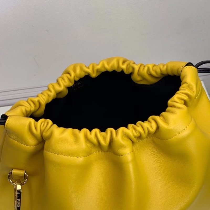 Fendi Yellow Bucket Bag BFND9897