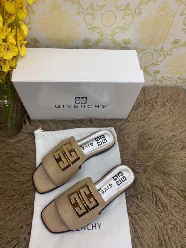Givenchy Brown Slippers SHS02549