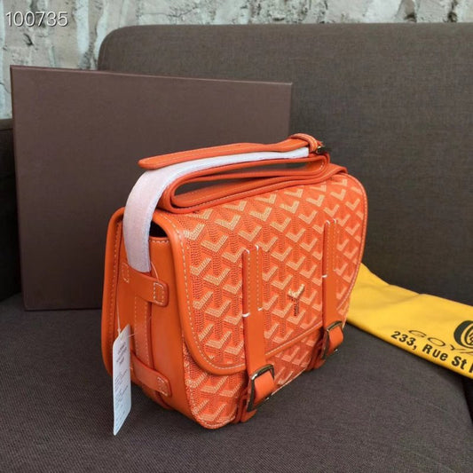 Goyard Orange Mailman Bag GYD00213