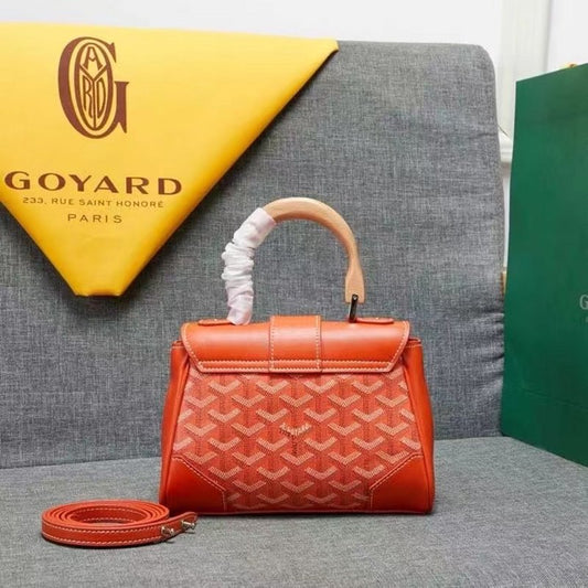 Goyard Orange Saigon soft souple bag GYD00164
