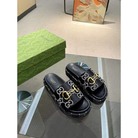 Gucci Platform Slippers SHS05590