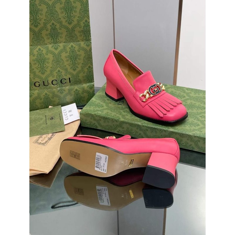 Gucci Double G Tassel Shoes SH00141
