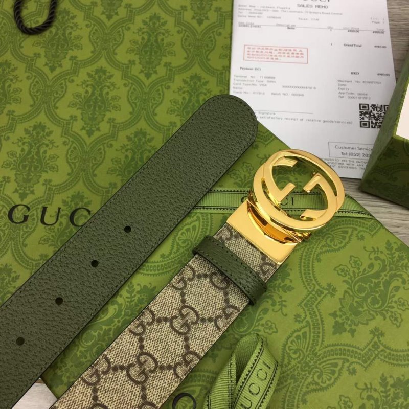 Gucci GG Buckle Double sided Belt WB001059