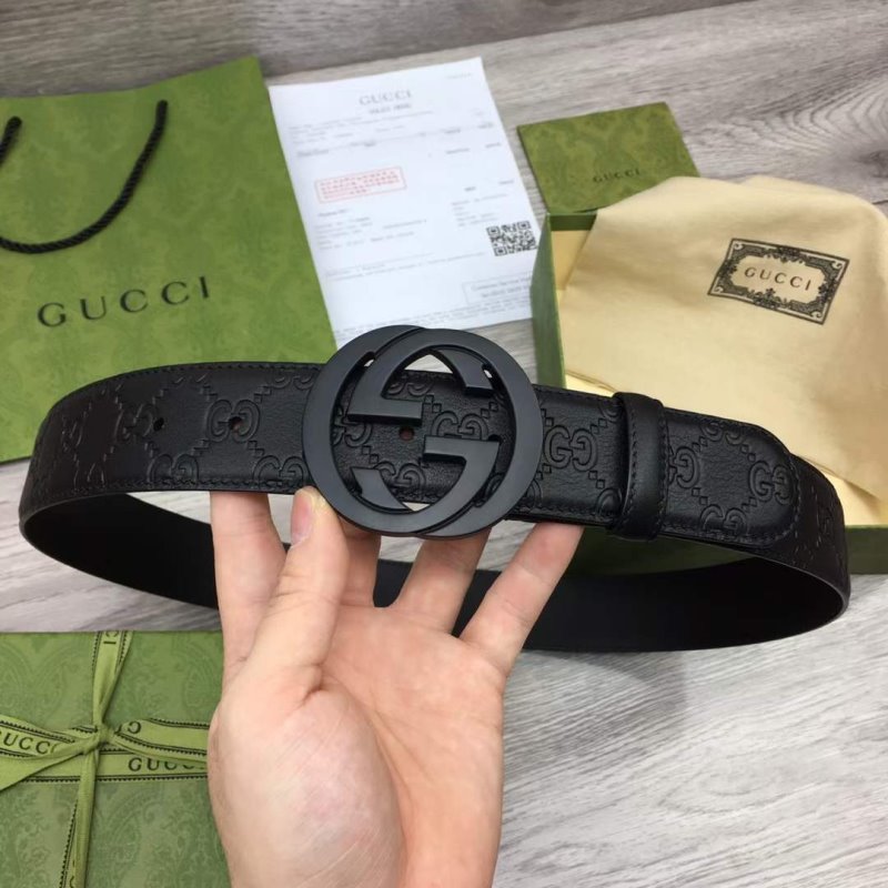 Gucci GG Buckle Double sided Belt WB001090