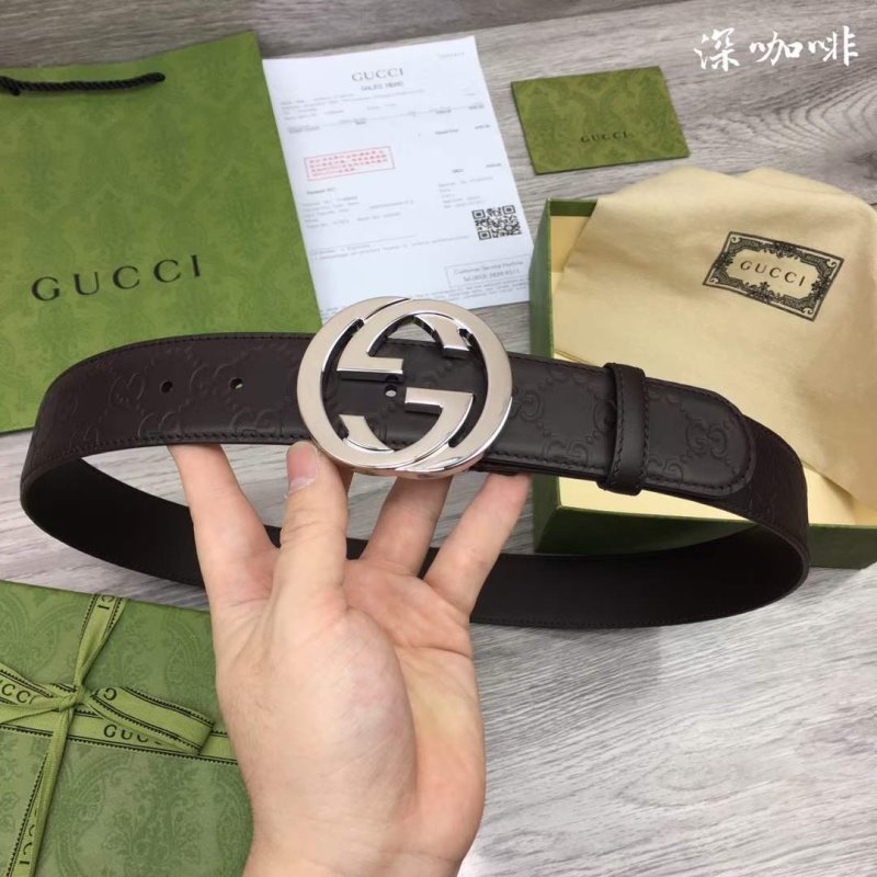 Gucci GG Buckle Double sided Belt WB001091