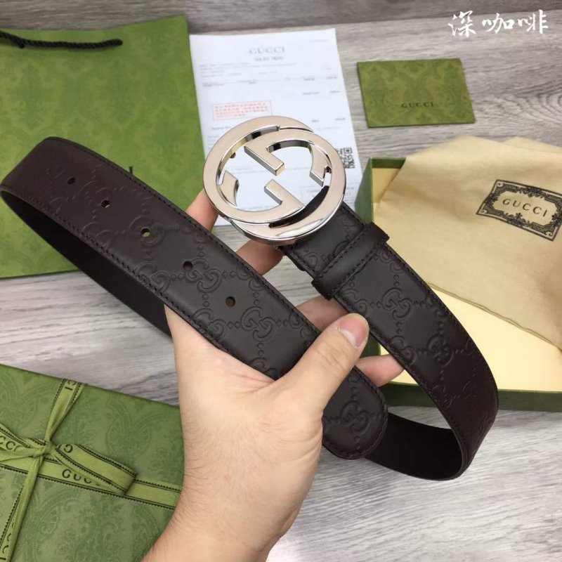 Gucci GG Buckle Double sided Belt WB001091