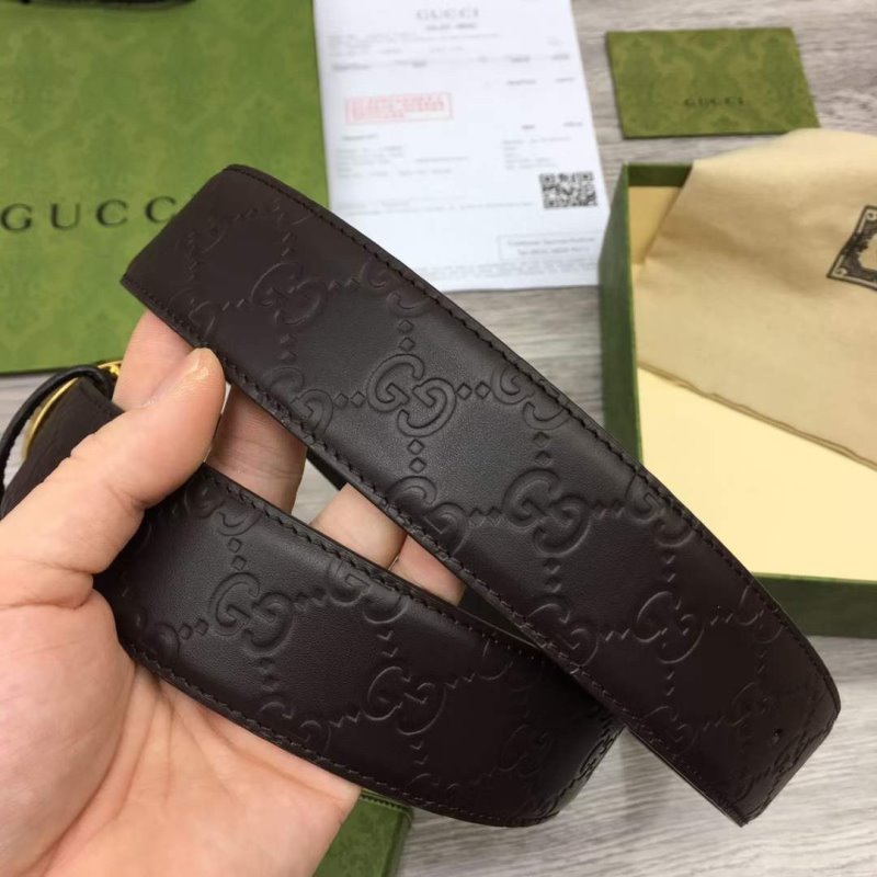 Gucci GG Buckle Double sided Belt WB001092