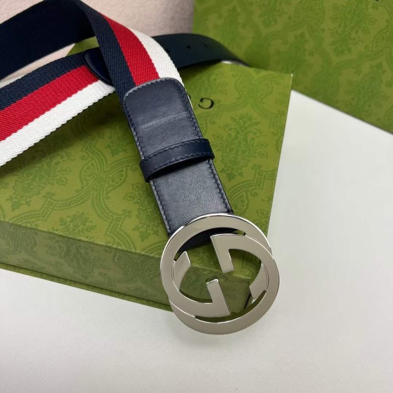 Gucci Leather Stiching Belt WB001055